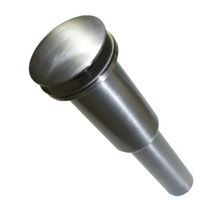Native Trails DR120-BN Dome Drain, 1.5'', Brushed Nickel - Sink Drains - New