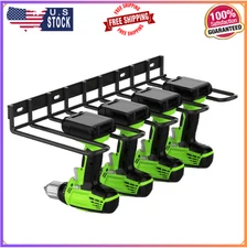 Power Tool Organizer Drill Holder Wall Mount Thickened Drill Rack 50 Lb Garage