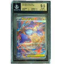 Mega Latias ex #181/132 Mega Evolution SIR BGS 9.5 Pokemon Card *TEW