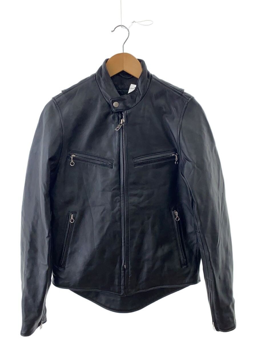 Schott Riding Jacket Cafe Racer/S/Sheep Leather/Blk/3111042 12001