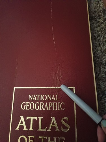National Geographic Atlas of the World Enlarged Second Edition 1966 Vtg XL Large - Picture 4 of 12