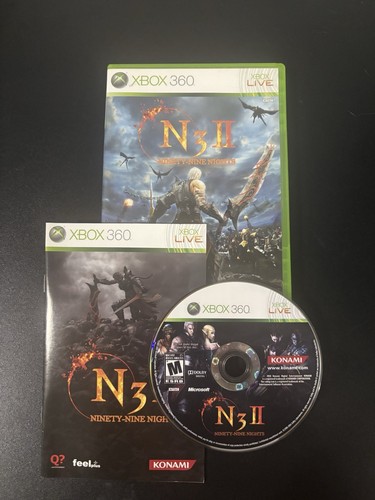 N3 II Ninety-Nine Nights 2 Microsoft Xbox 360 Konami Complete