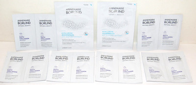 14 AnneMarie Borlind Plumping Lip Neck & Decollete Serum Hyaluronic Eye Pads Lot