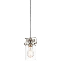 Nickel Klassisch Moderne Vintage HäNgelampe Pendelleuchte 1X60W/E27