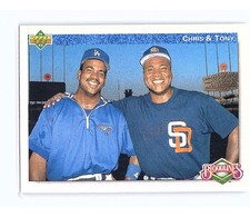 1992 Upper Deck Bloodlines Tony Gwynn / Chris Gwynn #83