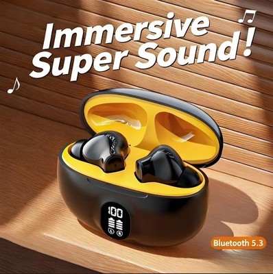 TWS Bluetooth 5.3 Earphones LED Power Display Headphone Touch Control Earbuds US