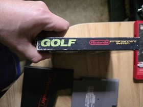 Golf (Nintendo, 1985). NES. Completo.  Caja negra. Env&iacute;o gratis 