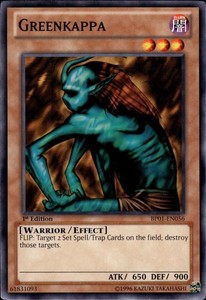Greenkappa BP01-EN056 Common 1st Edition YuGiOh