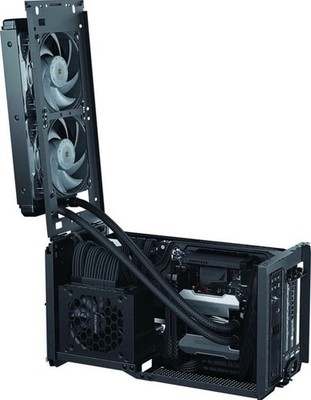 ITX Set: Phanteks Evolv Shift XT + Jonsbo HX6200D + Angepasstes Noctua NF-A12x25