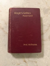 RARE 1901 Hoyles Games Modernized Prof. Hoffmann Antique Card & Board Game Rules