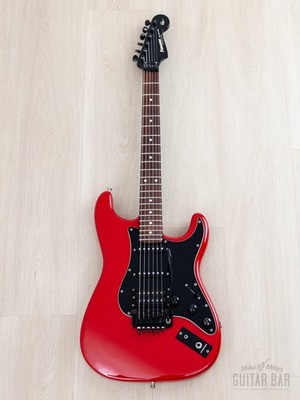 1980s Fernandes Brad Gillis Signature SSH Superstrat ST-80BG Red