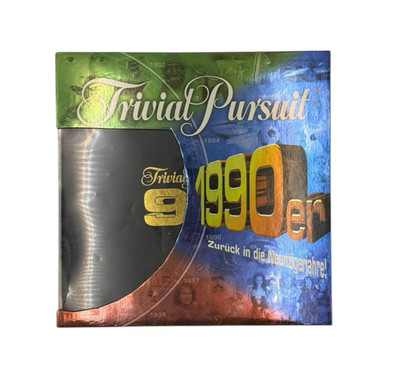 Trivial Pursuit Sonderedition 1990er Parker Komplett Gesellschaftsspiel
