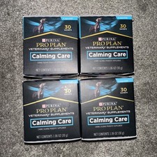 Purina ProPlan Calming Care Veterinary Supplements for Dogs  4  120 Sachets NEW