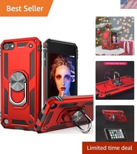 Water-Resistant iPod Touch 7 Case with Kickstand  Protective Dual-Layer Design