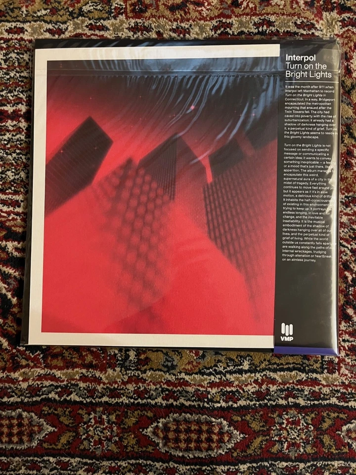 INTERPOL ~Turn On The Bright Lights SEALED 2LP Exclusive Red Vinyl VMP New - Image 3 of 3