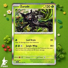 Zarude Holo 11/191 Surging Sparks Rare Pokemon TCG Card Game Ungraded Near Mint