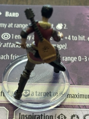 Chloe Amasnodel bardo humano femenino de Dungeons & Dragons Onslaught juego de mesa - Imagen 4 de 4