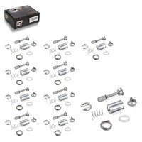 10X Schliesszylinder Reparaturset TÜRschloss 7 Teile FÜR Seat Arosa Leon Toledo