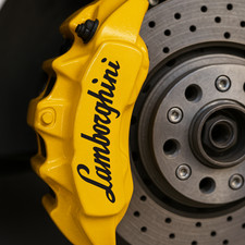Lamborghini Logo Vinyl Decal For Performance Brake Calipers Kit