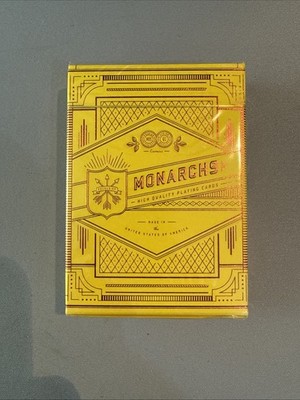 MONARCHS MANDARIN RARE Limited Edition THEORY11 Magic Cards