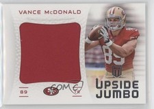 2013 Panini Momentum Upside Jumbo Relics 195/299 Vance McDonald #30 0nr3