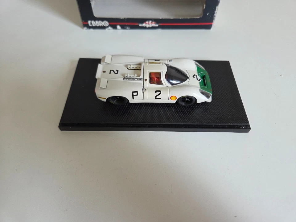 Ebbro 1/43 Porsche 908 Siffert / Elford - Winner Nürburgring 1000 km 1968 - 4... - Immagine 3 di 4