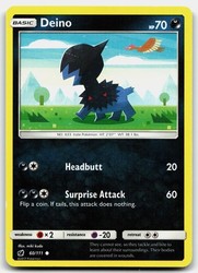 Deino 60/111 Crimson Invasion Common