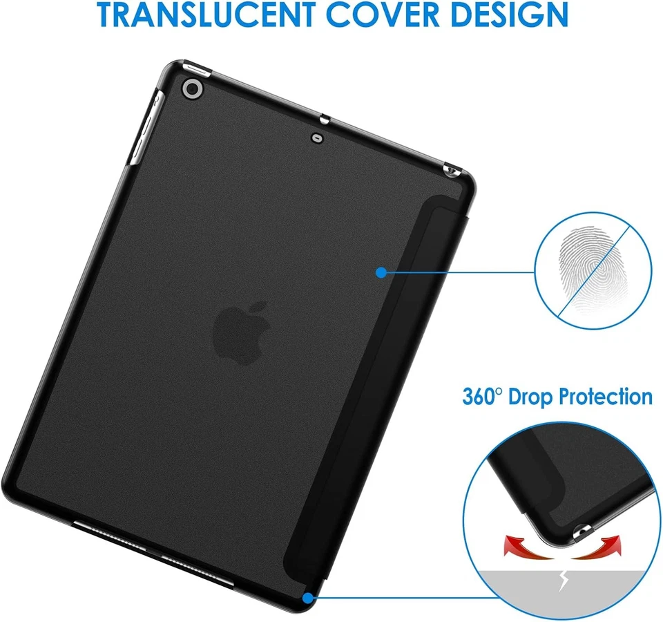 JETech Case for iPad Air 1st Edition (NOT 2/3/4/5), 9.7 Black - Image 4 of 4