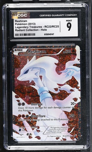 Reshiram graded CGC 9 for sale on eBay