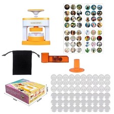 Badge Maker Machine, Solid Pin Maker,CreativePress Machine Badge Punch