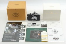  N MINT  Voigtlander BESSA-T Heliar 101 Years Model 50mm f3.5 Black From JAPAN