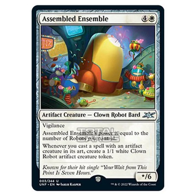 Magic The Gathering - Unfinity - zusammengebautes Ensemble - 003/244