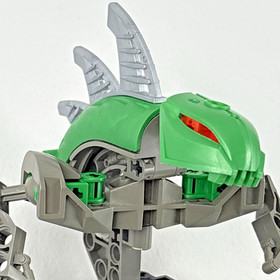 Lego Bionicle Rahkshi Lerahk (8589) with Kraata and Instructions Read