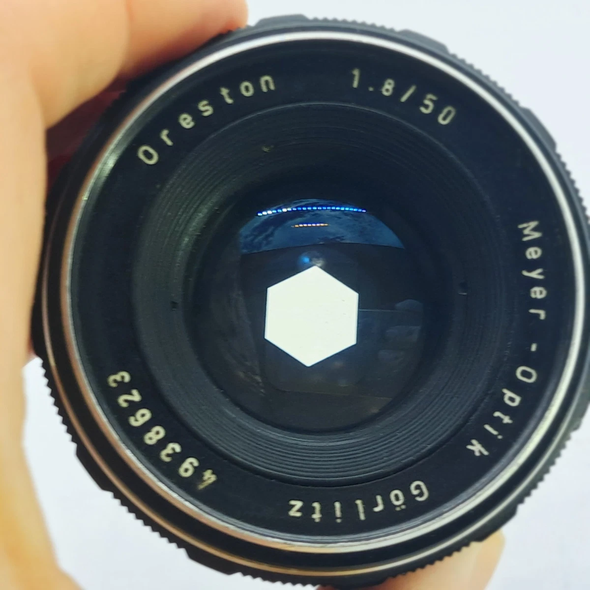 レンズ(単焦点) meyer optik gorlitz 50mm Meyer-Optik Gorlitz 50mm f/1.8 Oreston Auto M42 Screw Mount Manual