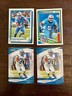 David Montgomery (2) 2025 Panini Absolute #16 2025 Score #103 2025 Donruss #159