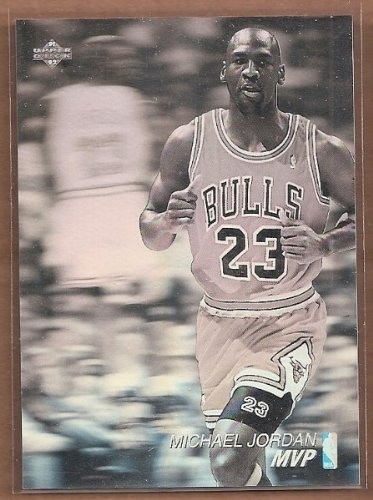 1991-92 Upper Deck Award Winner Hologram #AW4 Michael Jordan MVP
