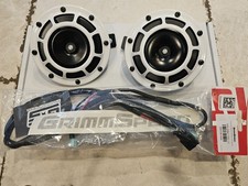 Hella Supertone Horns White W Perrin Bracket Gs Wire Harness 2022 - 2025 Wrx
