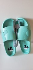 Disney Parks Mickey Mouse Slides Sandals shoes for Adults M11/W13 NWT Teal