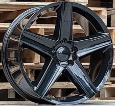 4 New 9062 Gloss Black 20x9 Replica Wheels Fits Dodge Durango Srt 5x5 34