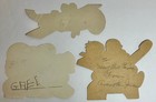 3 Vintage Airplane Valentines 1920 - 1940's — photo 3