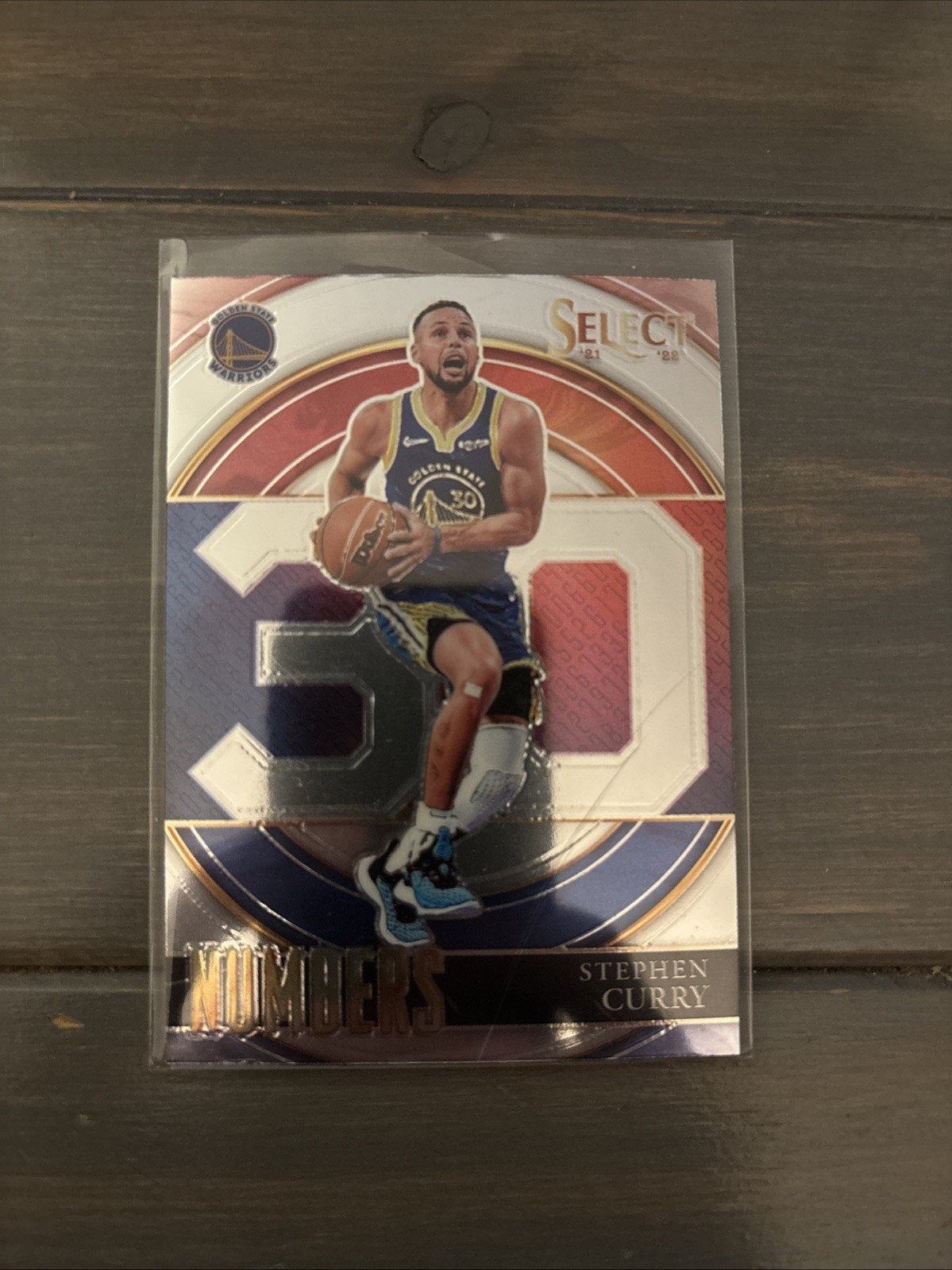 2021-22 Panini Select - Select Numbers Stephen Curry #5