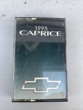 Vintage 1995 Chevy Caprice Cassette Tape New Vehicle Features Radio Controls Vintage 1995 Chevy Caprice Cassette Tape New Vehicle Features Radio Controls