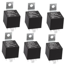 Pack JD2914 Car Relay, 24V 40A, 5 Pin SPDT, Automotive Switches 6 Iron Backrest