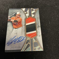 2022 Topps Diamond Icons Ryan Mountcastle Auto Jumbo Game Used Patch #22/25