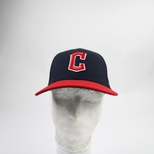 Cleveland Guardians New Era 9Forty Adjustable Hat Youth Navy Used OSFA