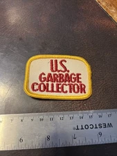 Vintage Patch U.S. Garbage Collector