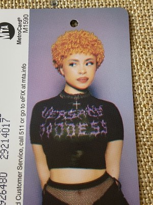Ice Spice Metro Card MTA Rare Limited Hip Hop 50th Birthday Meteocards 2024 NYC