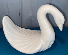 Vintage Japan White Swan Hand Towel Holder MCM Mid Century Retro
