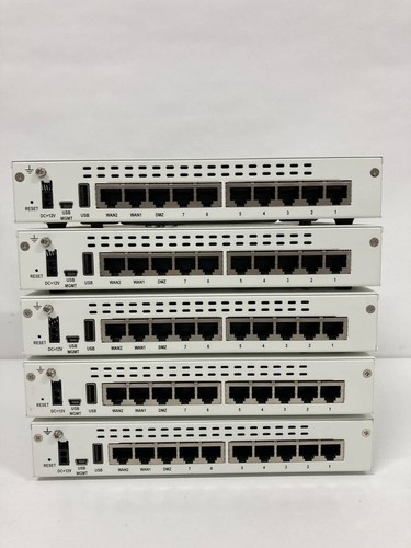 (5set) Fortinet Fortigate 60D Firewall Firewall No License Working with Adapter - 第 3/15 張圖片