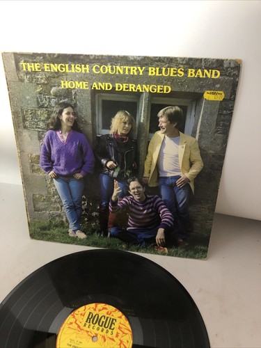 The English Country Blues Band Home and Deranged Original Rogue UK Folk LP - Picture 2 of 5